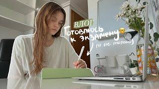 VLOG: Готовлюсь к экзамену  Study With Me