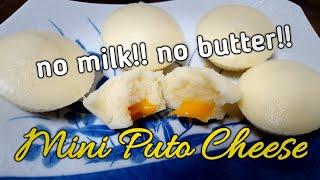 NO MILK NO BUTTER MINI PUTO CHEESE