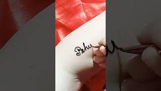 Comment your name ️ #viral #trending #mehndi #tattoo