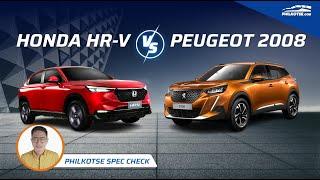 2022 Honda HR-V vs Peugeot 2008 | Philkotse Spec Check