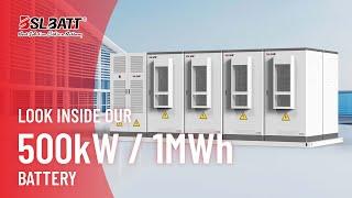 BSL 500kW / 1MWh Microgrid Industrial Battery Energy Storage System