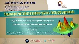 Quantum feedback for measurement and control