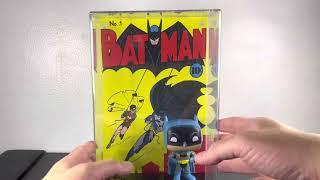 Unboxing Batman DC Comic no 1 - Funko Pop Comic Covers