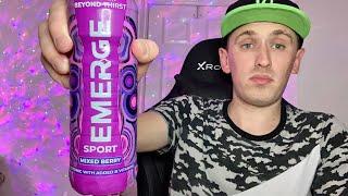 Drink Review - Emerge: Sport; Mixed Berry