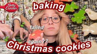 making INFUSED Christmas cookies 