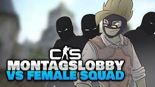 COBBLESTONE ist "ZURÜCK" - Montagslobby vs Female Squad  -  Counter-Strike: Global Offensive 