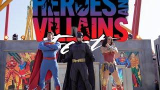 |FULL SHOW 4K| Opening Ceremony/Final Showdown Heroes and Villains 2025 |Six Flags Magic Mountain|