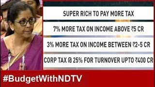 Budget 2019: Tax Highlights | #BudgetWithNDTV