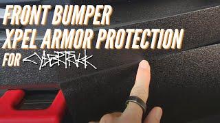 Xpel Armor Protection for Cybertruck Front Bumper