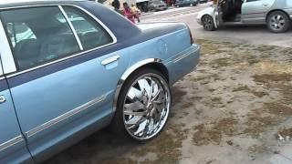 Whipz mounted on 6's,8's, and 30's fort pierce carshow