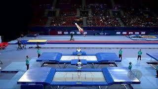 PAGE Bryony (GBR) W - 2022 Trampoline Worlds, Sofia (BUL) - Q2 Trampoline