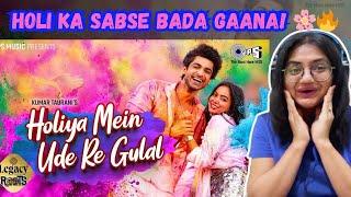 Bhaari HOLI VIBES!  Manisha Rani & Abhishek | New Holi Song REACTION & REVIEW!