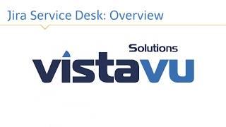 VistaVu Solutions' Jira Service Desk Training Video