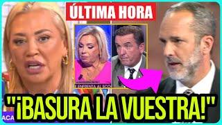 MOVIDA GORDA Belén Esteban contra De Viernes y Telecinco tras entrevista del hijo de Carmen Borrego