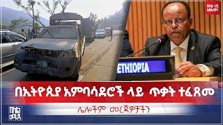 #ethiopia በኢትዮጲያ አምባሳደሮች ላይ  ጥቃት ተፈጸመ | Bilal TV Daily News