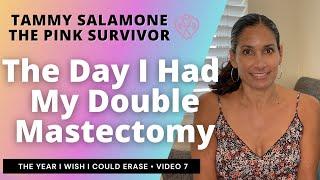 My Double Mastectomy Day | Surgery Day & Coming Home with Drains | Video 7