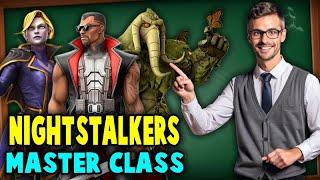 NIGHTSTALKERS Team Building Guide - T4s, ISO 8 and More! | Marvel Strike Force | MSF