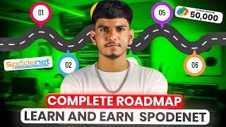 how to start learning in spodenet ! how to learn and earning in spodenet