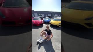 WHEN ALL THE SUPER CARS CAME TO LIFE  - #shorts