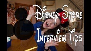 TOP 10 DISNEY STORE GROUP INTERVIEW TIPS!