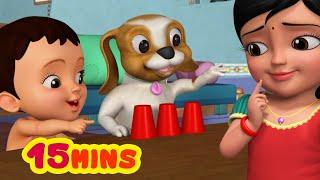 கண்டுபிடி தம்பி கண்டுபிடி | Tamil Rhymes Collection for Children | Infobells