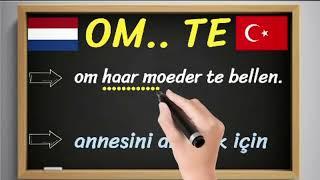 Hollandaca Nasıl Öğrenilir?,Hollandaca En Önemli Kelime ve Cümle Kalıpları | OM TE Nederlands