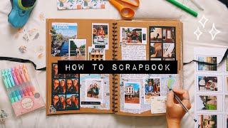 DIY HOW TO SCRAPBOOK ideas & inspiration