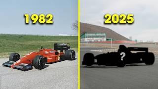 The Evolution of Ferrari Liveries in F1 (1982-2025) | History & Design