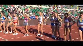 5000m Women's Final 2024 US Olympic Trials - #parkervalby #katelyntouhy #elisecranny