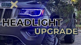 Jeep Grand Cherokee HEADLIGHT UPGRADE!!!