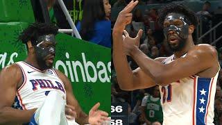 Joel Embiid FINED $75,000 for 'up yours' celly to Celtics crowd and DX Chop 