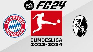 Bayern Munich vs Freiburg | 2023-24 Bundesliga | EA FC 24