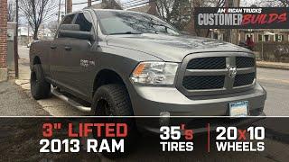 3" Lifted RAM 1500 with Pro Comp Wheels & -18mm Offset | AmericanTrucks Customer Builds