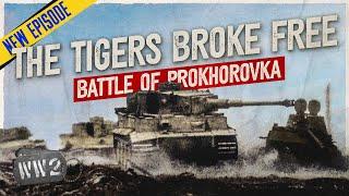 Four Waffen SS Tigers vs 50 T-34s - Prokhorovka Part 4