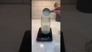 Willa sourdough starter rehydration DAY 5  #sourdough #rehydration #sourdoughstarter #shorts #bread