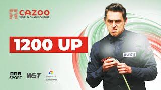 Ronnie O’Sullivan's 1200th Century | 2023 Cazoo World Championship