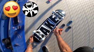 Baker Skateboard Setup POV!