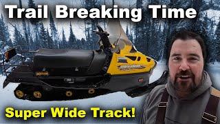 Breaking Trail on the World's Best Utility Snowmobile