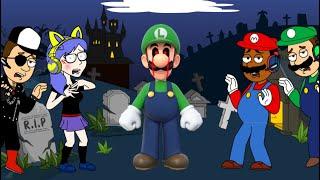 Luigi.EXE Scares Everyone On Halloween/Grounded BIG Time (Halloween 2023 Special)