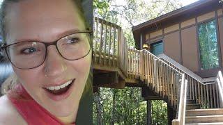 A Surprise Disney World Staycation! | Treehouse Villas, Full Villa Tour & Olivia's For Dinner!
