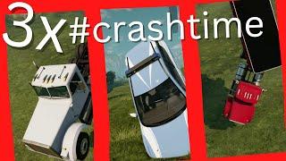 3x MEGA RAMP BeamNG.drive #crashtime