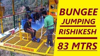 Bungee Jumping : Rishikesh | [83 Metres] | [2019] | [HD]