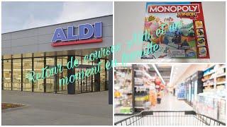 #retourdecourses #aldi Retour de courses Aldi| Soirée en famille