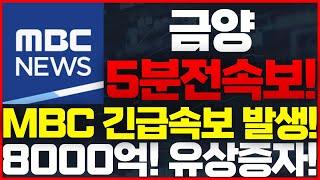 [금양 주가전망]긴급! 초비상! 악재가 아니라 호재다! 패닉셀 절대금지! #금양 #금양주가전망 #금양주식전망