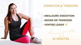 Digestion légère et un dos libéré: 15 minutes de mobilité en douceur (ventre, énergie, bien-être)