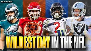 Analyzing the WILD news day in the NFL | Trade requests, massive contracts & Free Agency moves