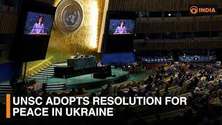 UNSC Adopts Resolution for Peace in Ukraine & More Updates | DD India News Hour