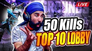 TOP 100 RANK + 11 KD : BGMI LIVE | GTXPREET PUBG LIVE