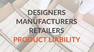 Product Design & Manufacturing - Do I need Product Liability Insurance?