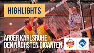 Baden Volleys SSC Karlsruhe - VfB Friedrichshafen | Highlights Volleyball Bundesliga